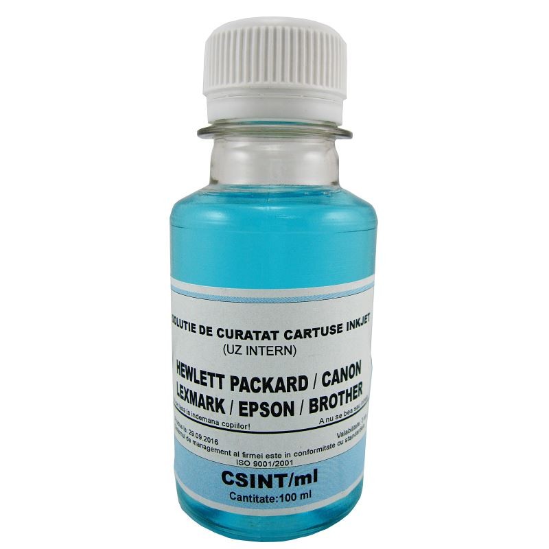 Solutie pentru curatarea cartuselor si a duzelor infundate 100 ml - imagine 3